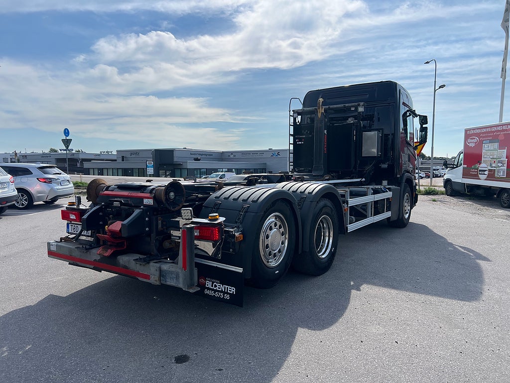 Scania G450 6x2*4 XT Lastväxlare, Fullt Plogutrustad