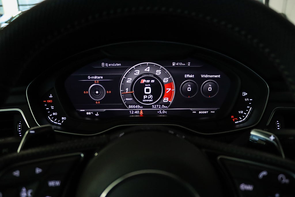 Audi RS5 Sportback 2.9 V6 TFSI Quattro B&O Svensksåld 450hk