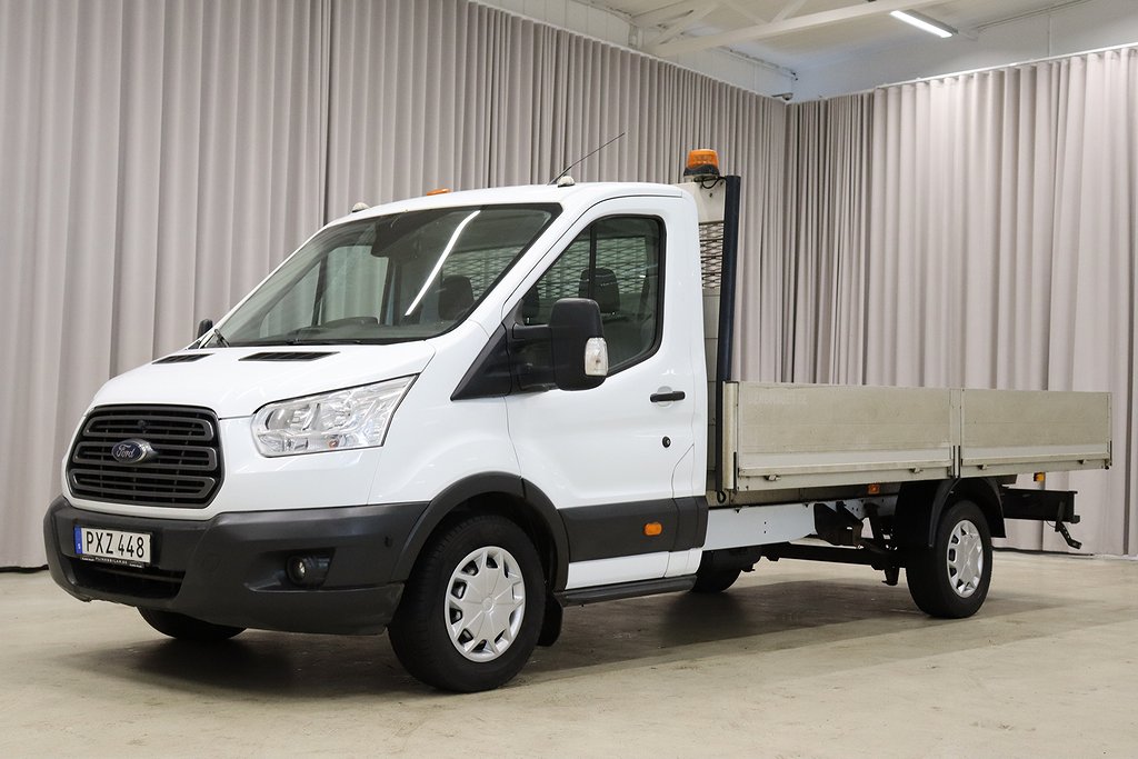 Ford Transit 350 170HK L4 Flak Drag Värmare EnÄgare Leasebar