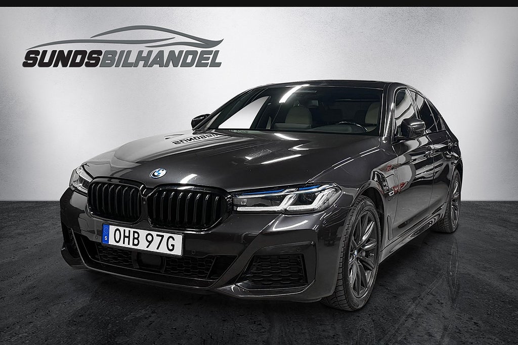 BMW 545 e xDrive M Sport 394hk H&K 360Kamera #Se Utrustning #