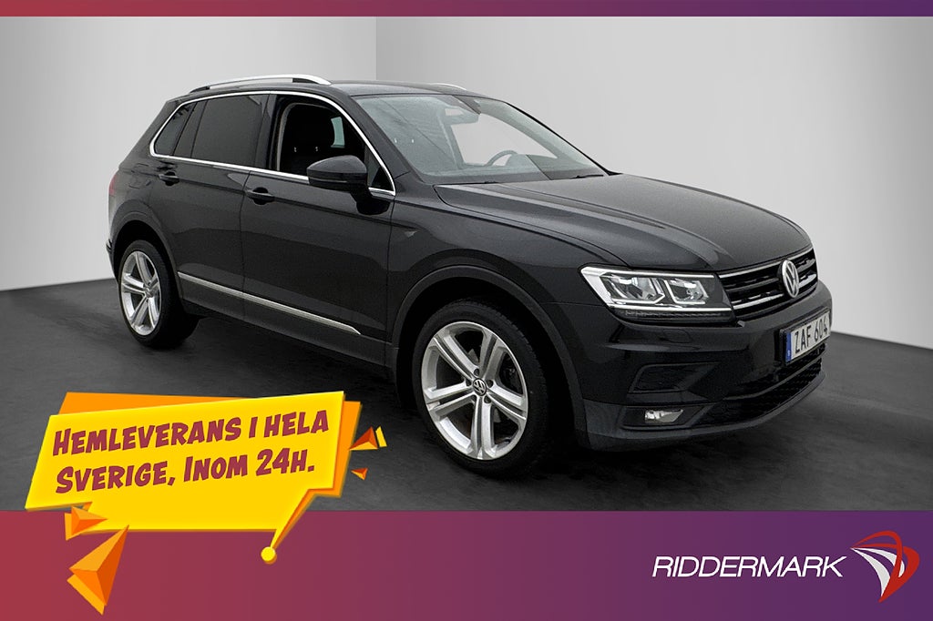 Volkswagen Tiguan 1.4 TSI 150hk 4M Värmare Sensorer CarPlay