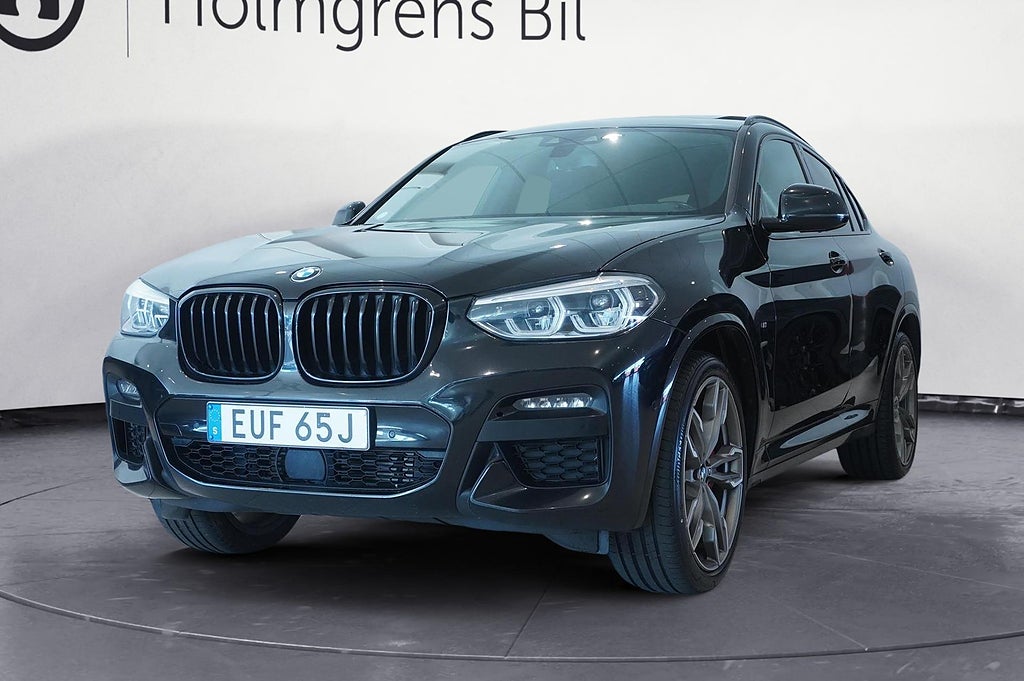 BMW X4 M40d Drag Panorama HUD DA 340hk