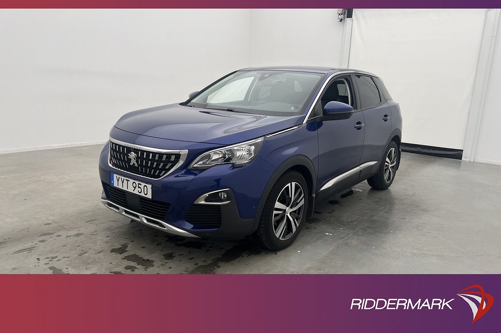 Peugeot 3008 1.2 130hk Allure 1-Brukare Kamera Ambient Drag