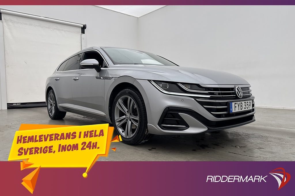 Volkswagen Arteon SB eHybrid 218hk R Line Cockpit Drag Navi