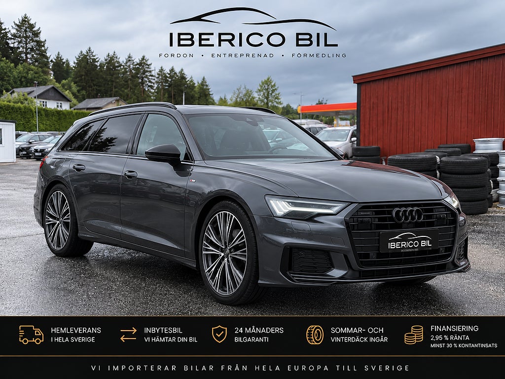 Audi A6 40 TDI Avant Quattro S-line 204hk