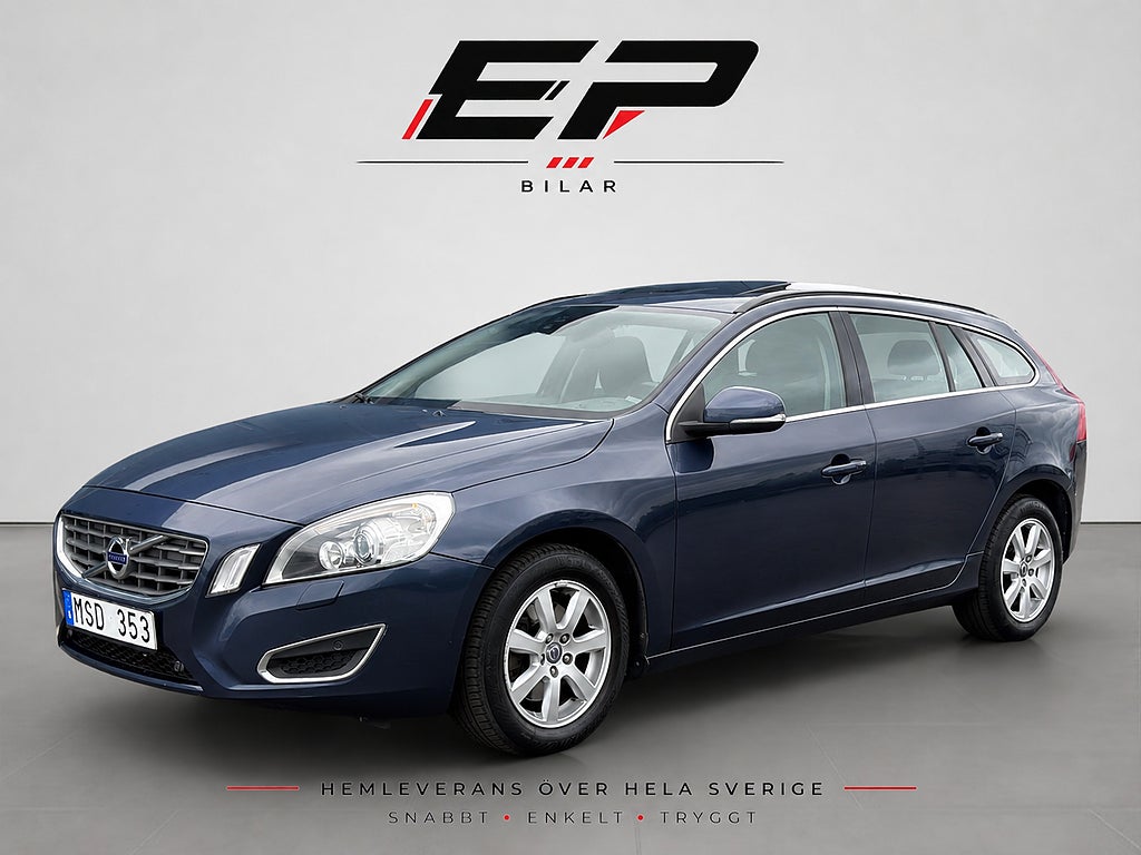 Volvo V60 D2 Momentum|Taklucka|Navi|P-Sensorer|Kamrembytt|0%Ränta