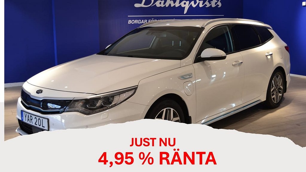 Kia Optima Sport Wagon Plug-in Hybrid (NU 4,95 % RÄNTA) 205hk Advance Plus 