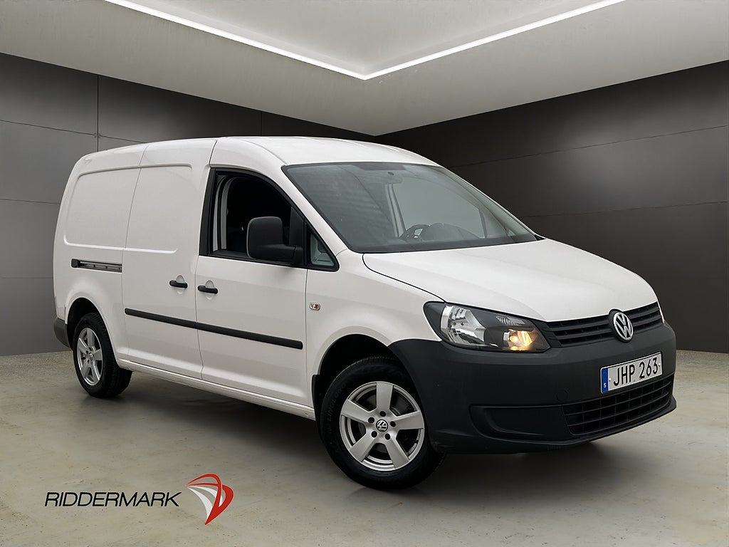 Volkswagen Caddy Maxi Värmare Dragkrok 2xDörrar V-Inredd