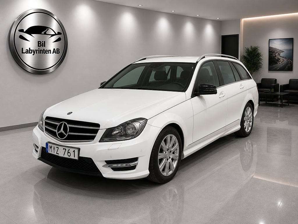 Mercedes-Benz C CDI 7G-Tronic Plus AMG Line, Avantgarde Euro 5 Dragkrok