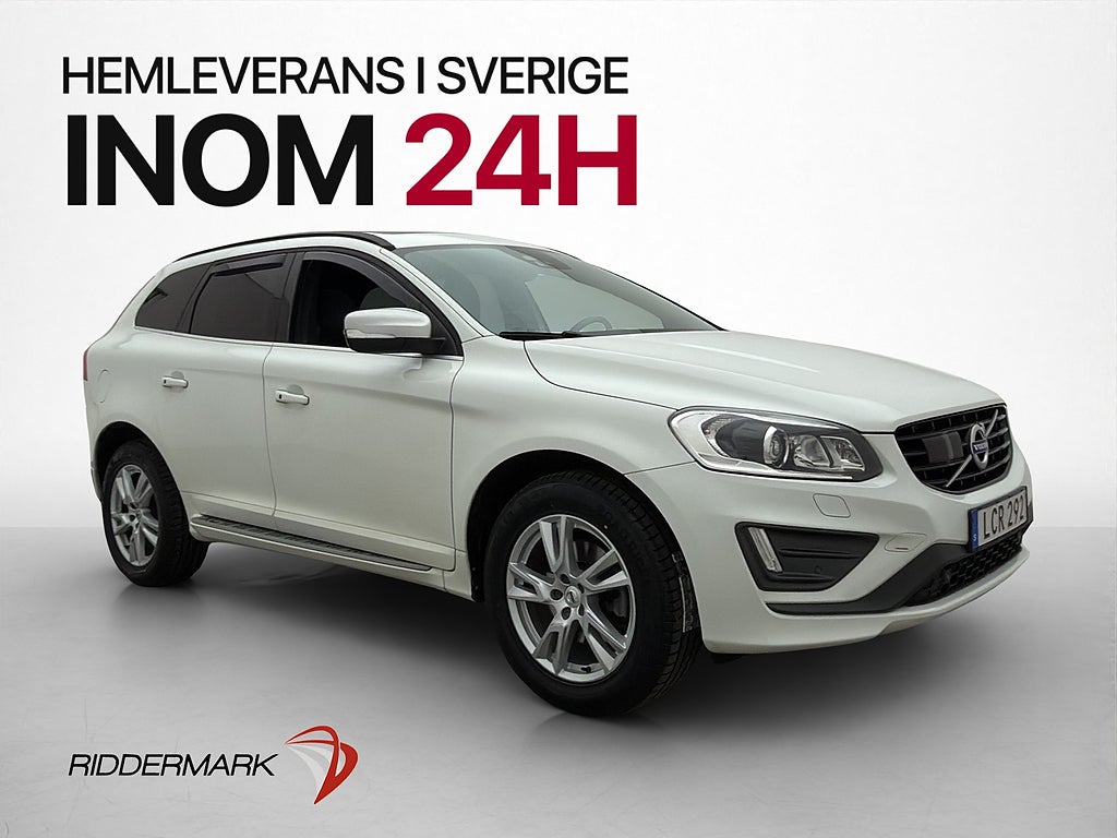 Volvo XC60 D4 AWD R-Design Pano Värmare Skinn VOC Drag