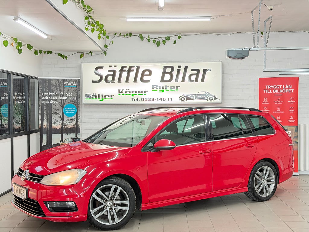 Volkswagen Golf Sportscombi 1.4 TSI BMT R-Line GT|K-Rem bytt|Drag|