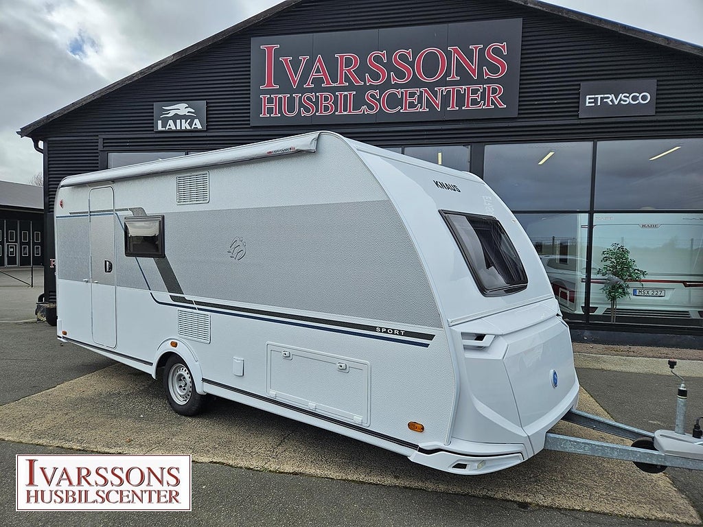 Knaus 500 QDK Sport / Barnkammare / Markis
