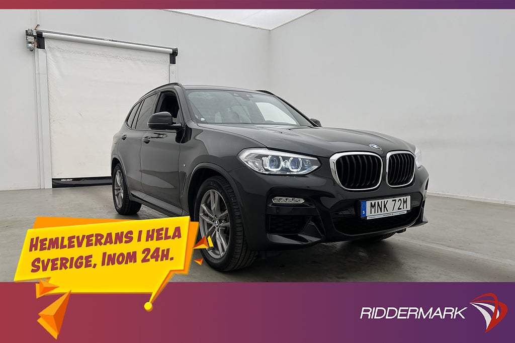 BMW X3 XDrive20d 190hk M Sport Panorama HiFi Drag Sensorer