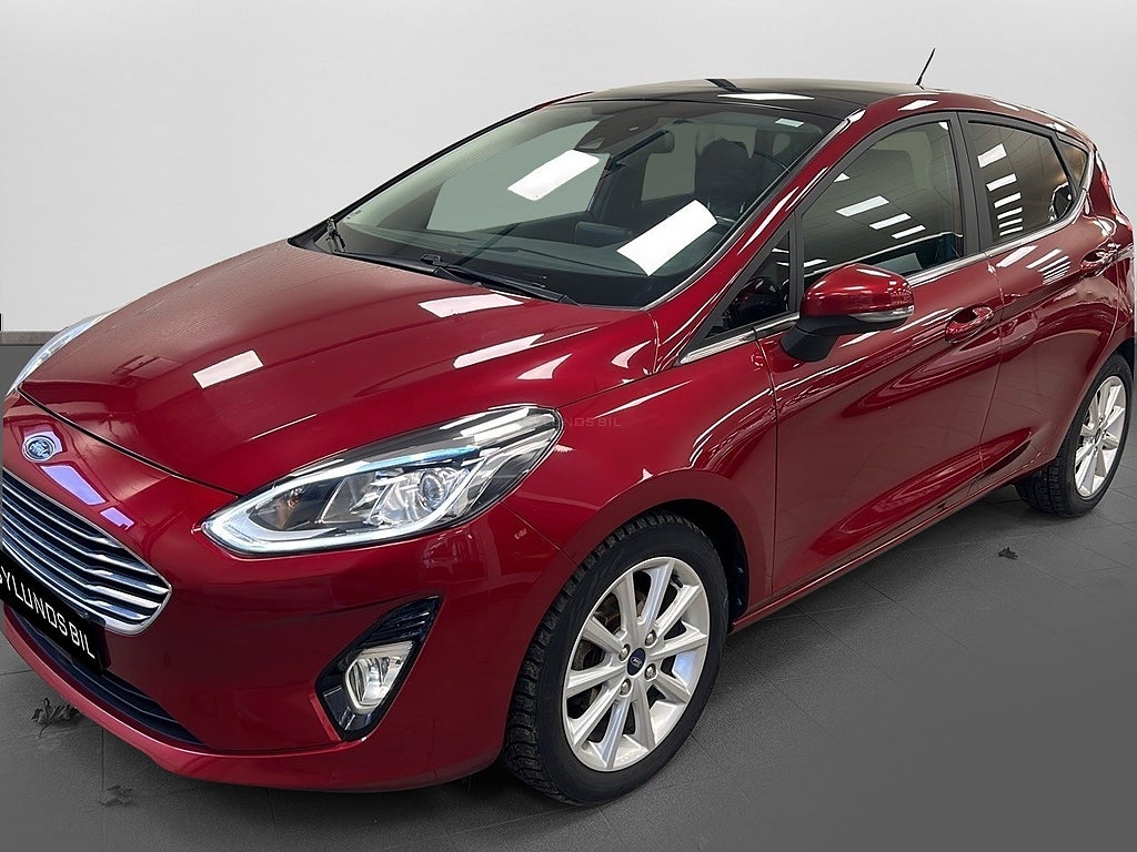 Ford Fiesta 5-dörrar 1.0 EcoBoost SelectShift Titanium - Panorama*
