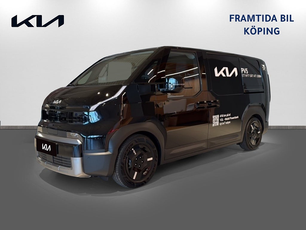 Kia PV5 Cargo Plus Pro Long Range L2H1 4DR 3-SITS 10-80% 30min412KM