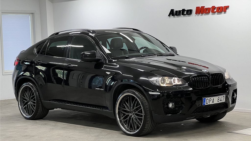 BMW X6 xDrive40d Sport Line 306hk Värmare/Drag/23"