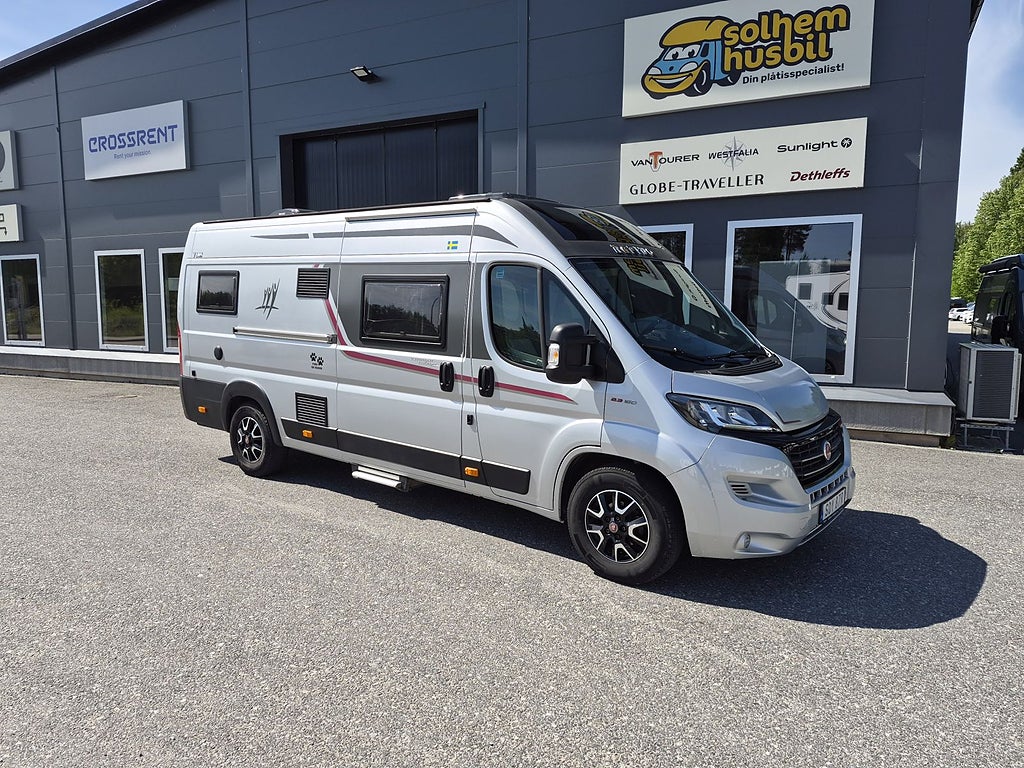 Rapido Van 62 Exklusive 160 hk, automat, fransk säng, dragkrok, kanonfi