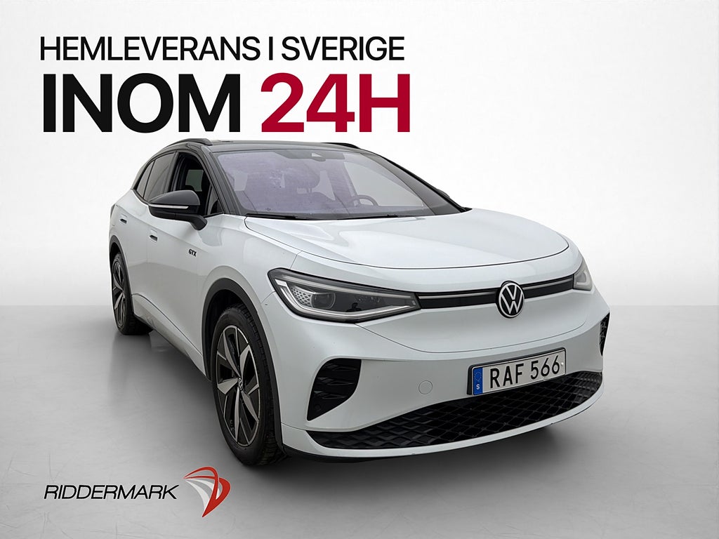 Volkswagen ID.4 GTX 77 kWh Navi Värmepump Drag MOMS