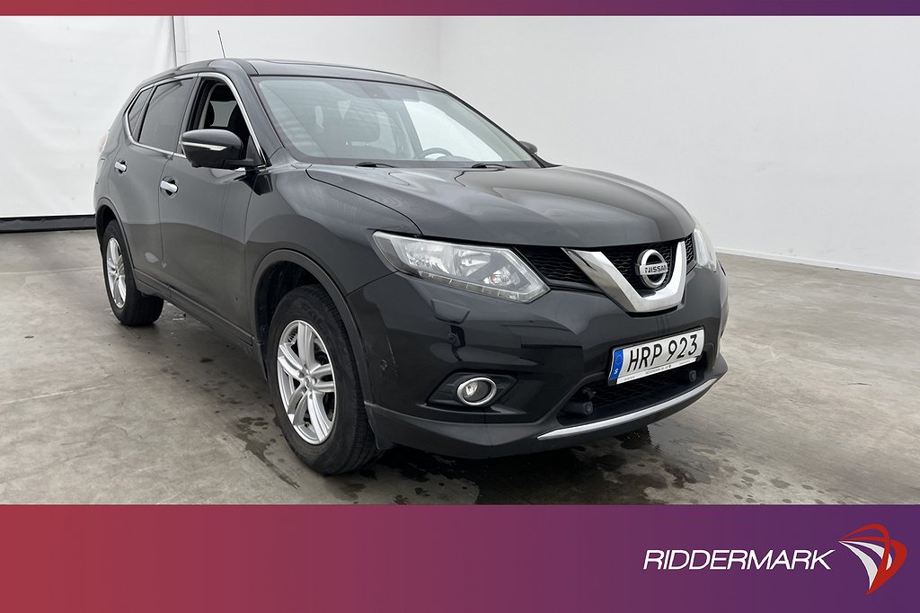 Nissan X-Trail 1.6 dCi 130hk 7-Sits Pano M-Värmare 360° Navi