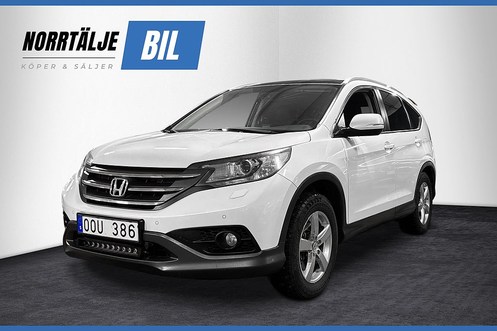 Honda CR-V 2.2 150 HK i-DTEC 4WD DRAG PANO BLUETOOTH M&K 