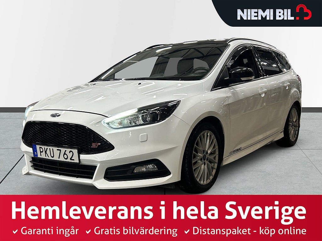 Ford Focus ST Kombi Powershift ST, ST-3 S&V-hjul/Carplay/Rattvärme
