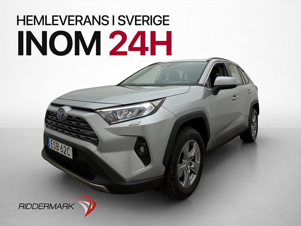 Toyota RAV4 Hybrid AWD Rattvärme Kamera Adaptiv farthållare