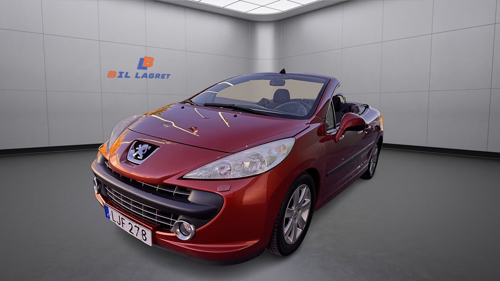 Peugeot 207 CC 1.6 VTi 120hk/El-Cabriolet/Toppskick/Nybes/Nyserv