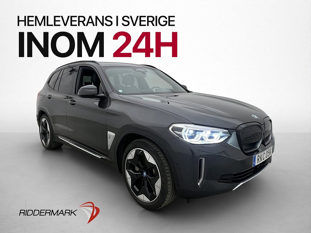 BMW iX3 286hk Impressive Panorama H/K 360° M-Fjäd Drag HuD