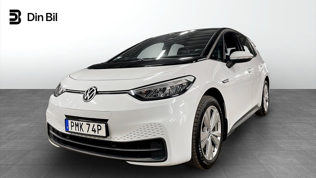 Volkswagen ID.3 Pro Performance 204HK 58KWh Inkl. Vinterhjul