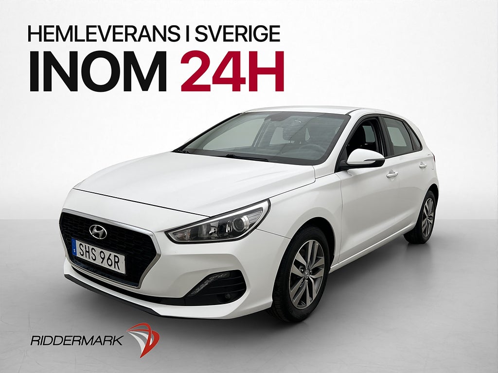 Hyundai i30 1.4 T-GDi 140hk Trend Kamera Rattvärme