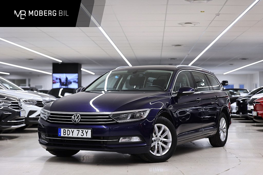 Volkswagen Passat 2.0 TDI 150hk Värmare Drag B-kamera