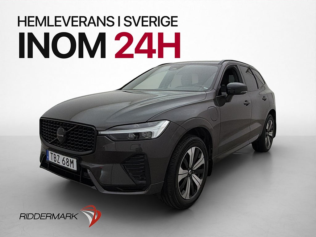 Volvo XC60 Recharge T6 AWD Plus Dark Pano Drag Skinn Kamera