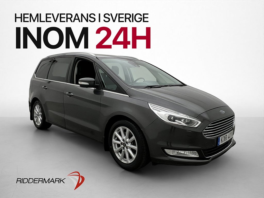 Ford Galaxy 2.0 TDCi 150hk Titanium 7-Sits Sensorer Elstol