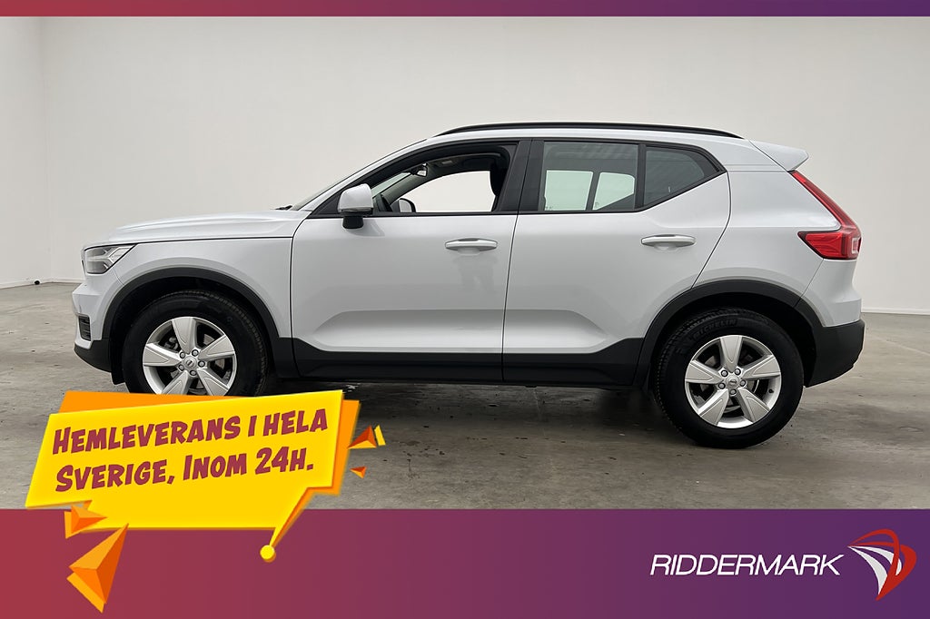 Volvo XC40 T2 129hk Kinetic Värmare VOC Dragkrok Kamera