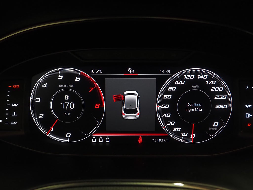 Seat Ibiza 1.0 MPI Style Cockpit P-Sensorer 2019