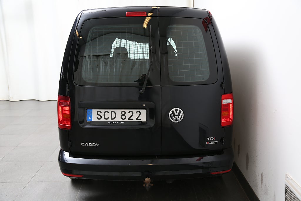 Volkswagen Caddy Maxi Van 2,0 TDI 4Motion 122hk Skåp Värmare Drag Ny Kamrem 2017