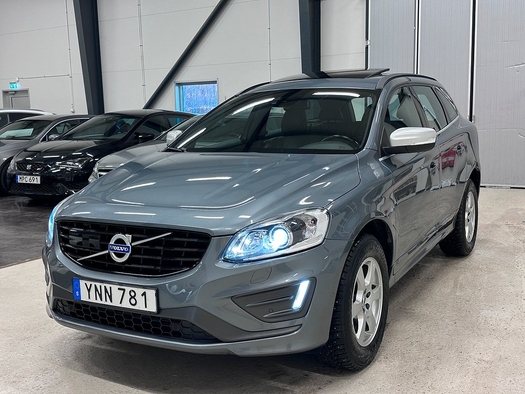 Volvo XC60 D4 AWD 190HK R-DESIGN PANO BLIS DRAG NAVI KAMERA