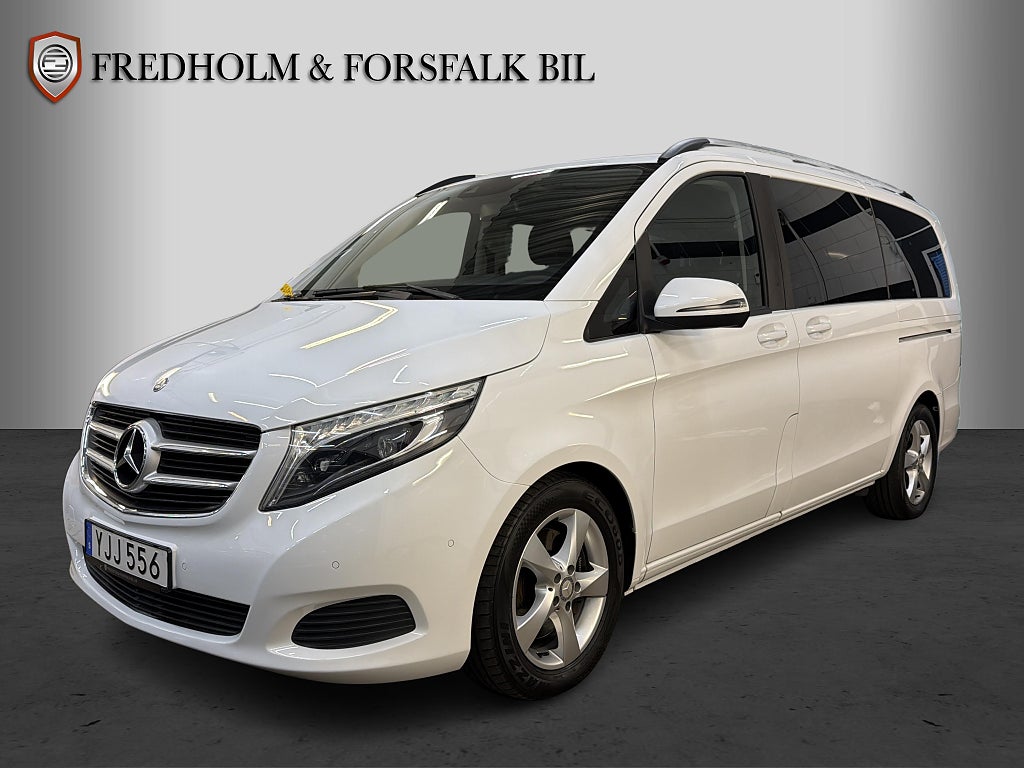 Mercedes-Benz V 220 d SE Lång Värmare Navi Backkamera Drag 7-sits