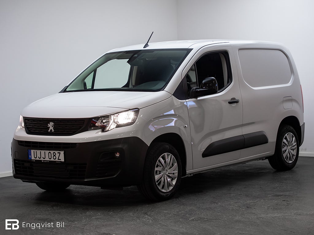 Peugeot Partner L1 1.5 BlueHDi 100 / DIESELVÄRMARE  / DRAGKROK / MOMS