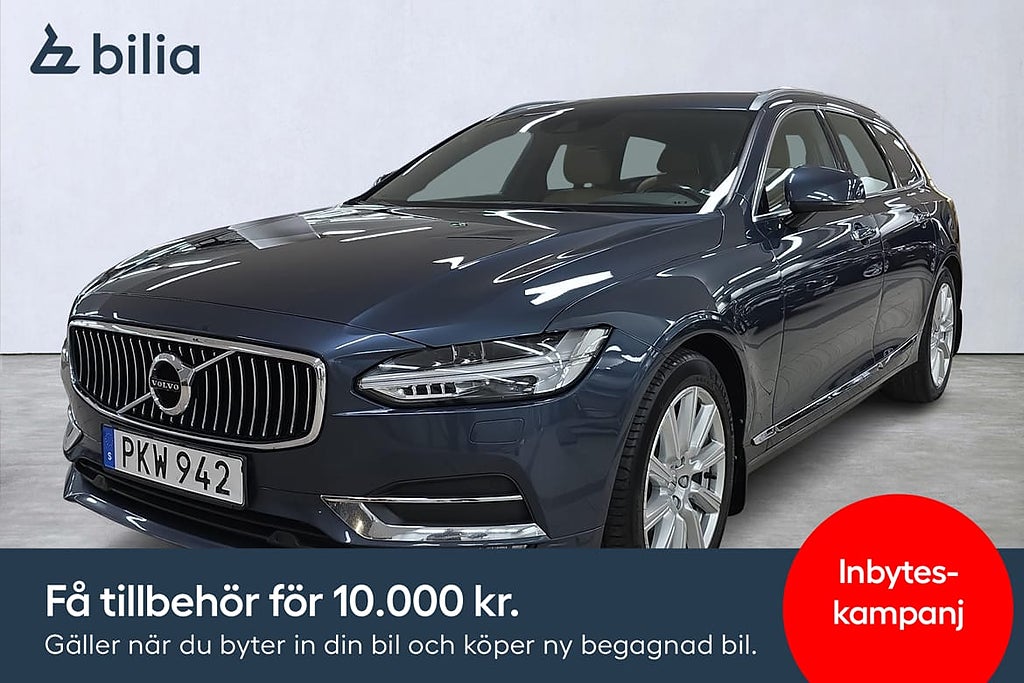 Volvo V90 D4 AWD Inscription/BLIS/Sensorer/Kamera/Navi