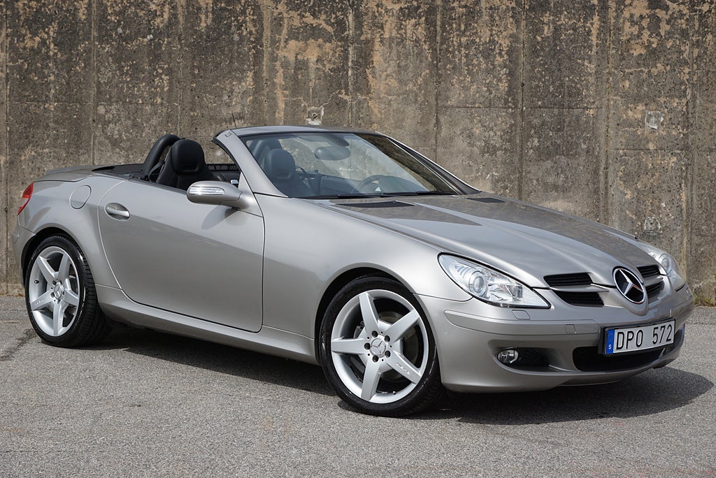 Mercedes-Benz SLK 280 7G-Tronic Cabriolet|Låga Mil|2-Brukare|18” AMG|