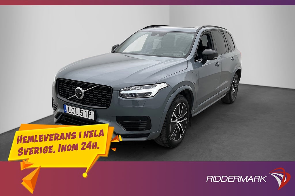 Volvo XC90 T8 AWD R-Design VOC Värm Drag Pano B&W