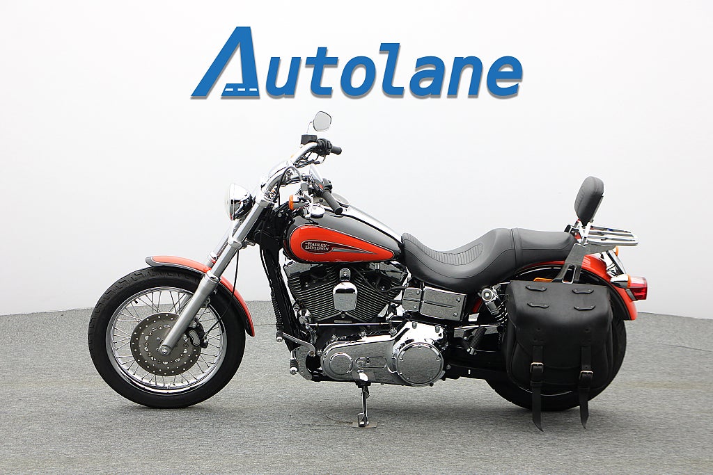 Harley-Davidson Low Rider *Vance&Hines sissybar pakethållare sidoväska