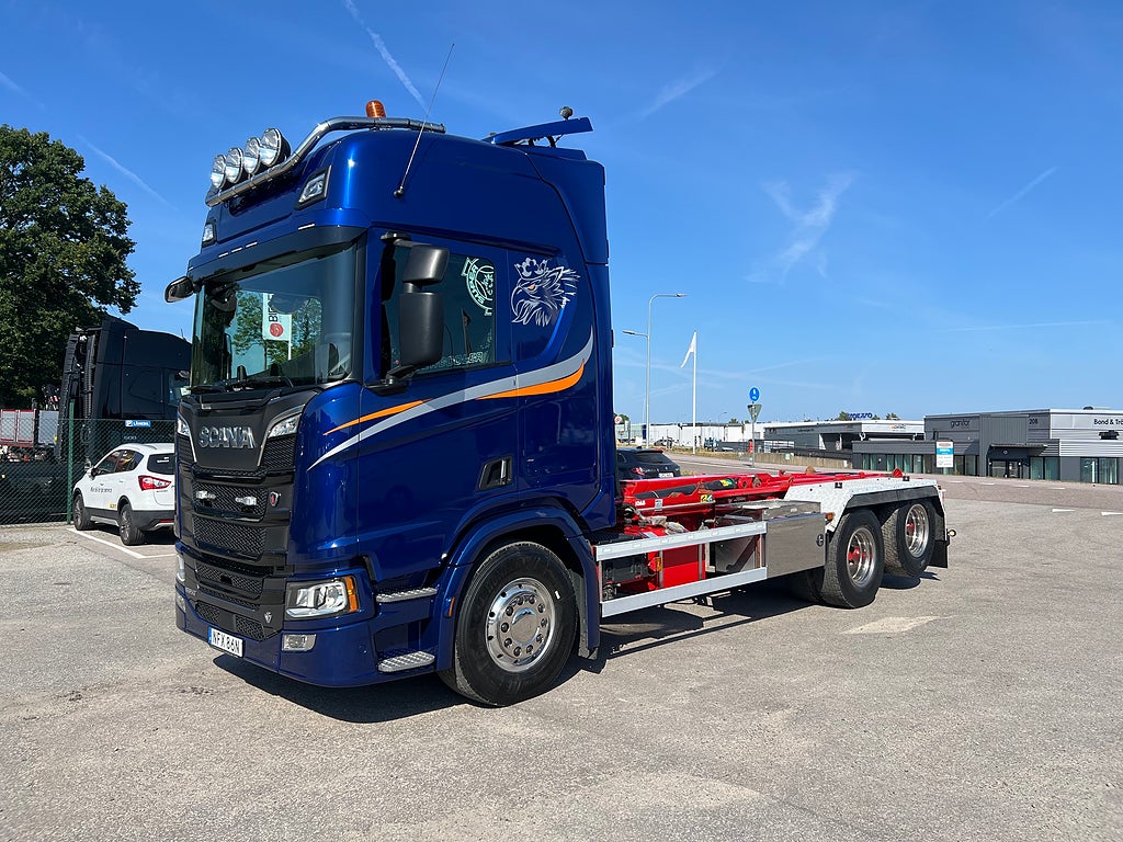Scania R650 6x2 Lastväxlare, Euro 6