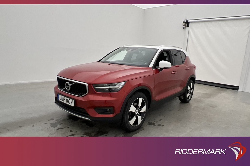 Volvo XC40 D3 Advanced Pano VOC Värm H/K 360° BLIS Drag MOMS