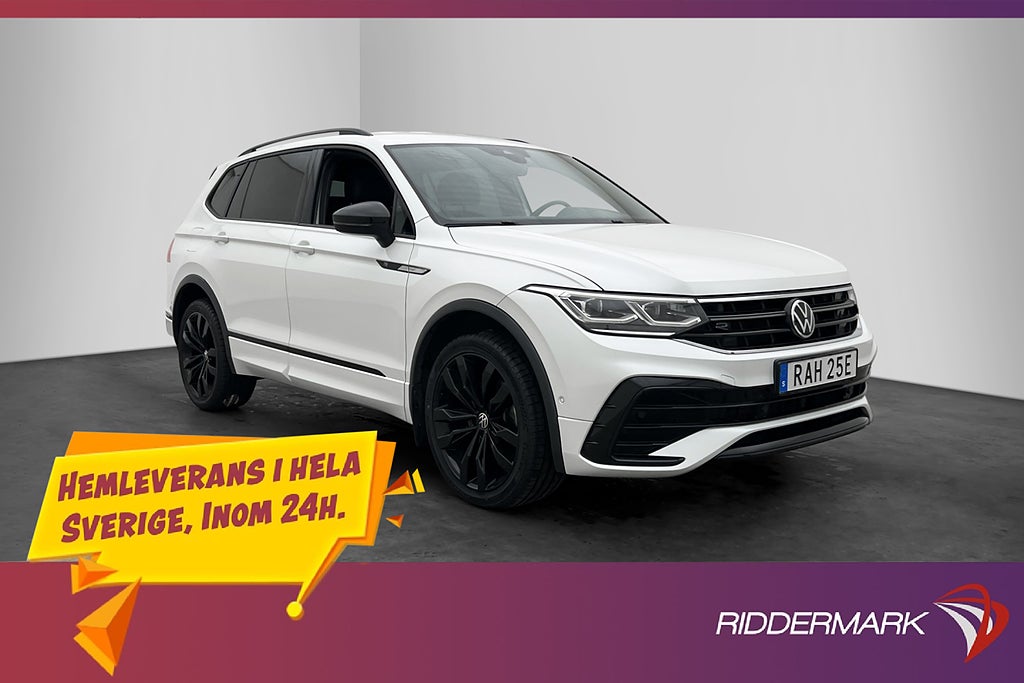 Volkswagen Tiguan Allspace TSI 4M 190hk R-Line 7-Sit H/K HUD