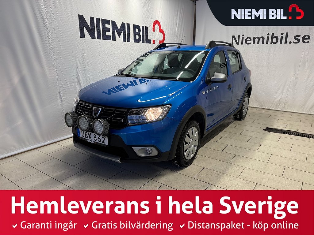 Dacia Sandero Stepway 0.9 TCe Kamera Motorvärmare S&V-däck 