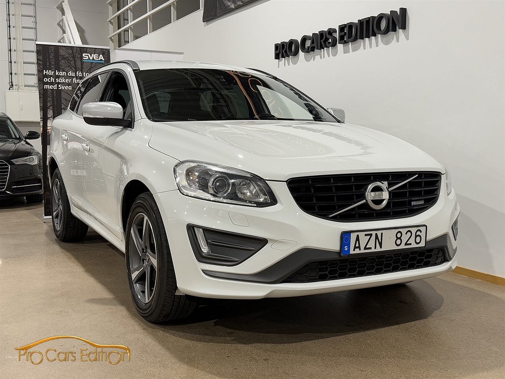 Volvo XC60 D4 AWD Geartronic R-Design D-Krok R-Värme M-Värmare VOC