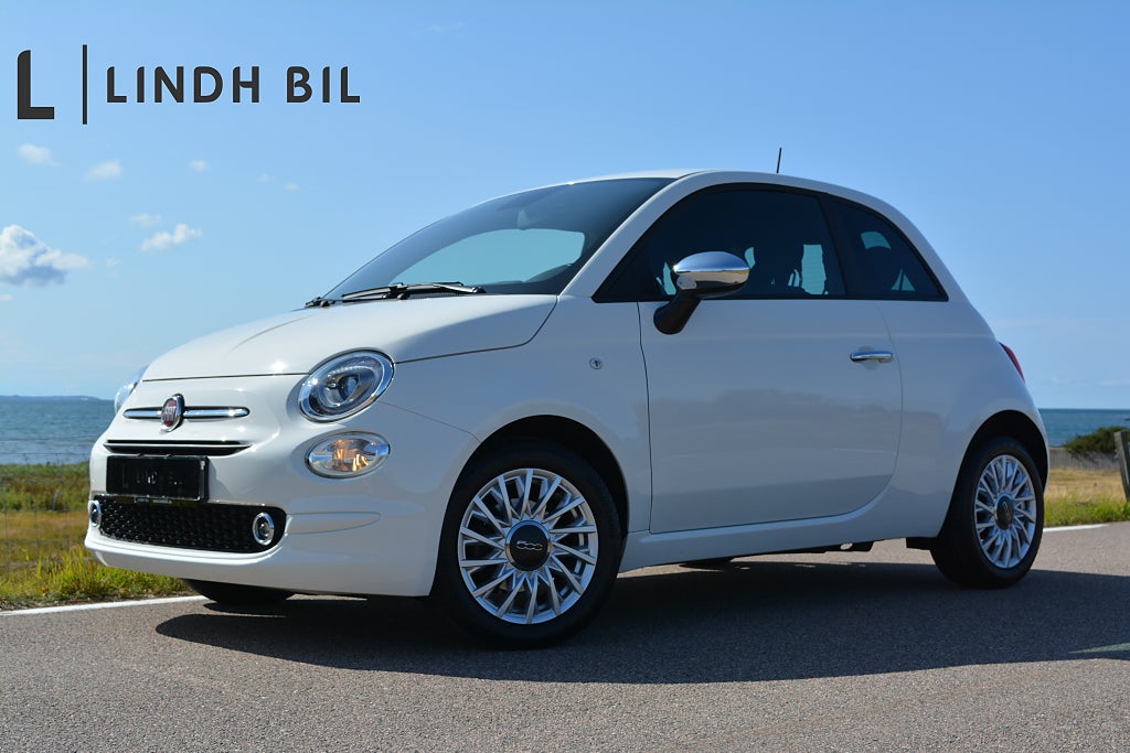 Fiat 500 HYBRID MHEV 70HK 6 VXL EXKLUSIV PARKSENSOR ACP 1BRUKARE