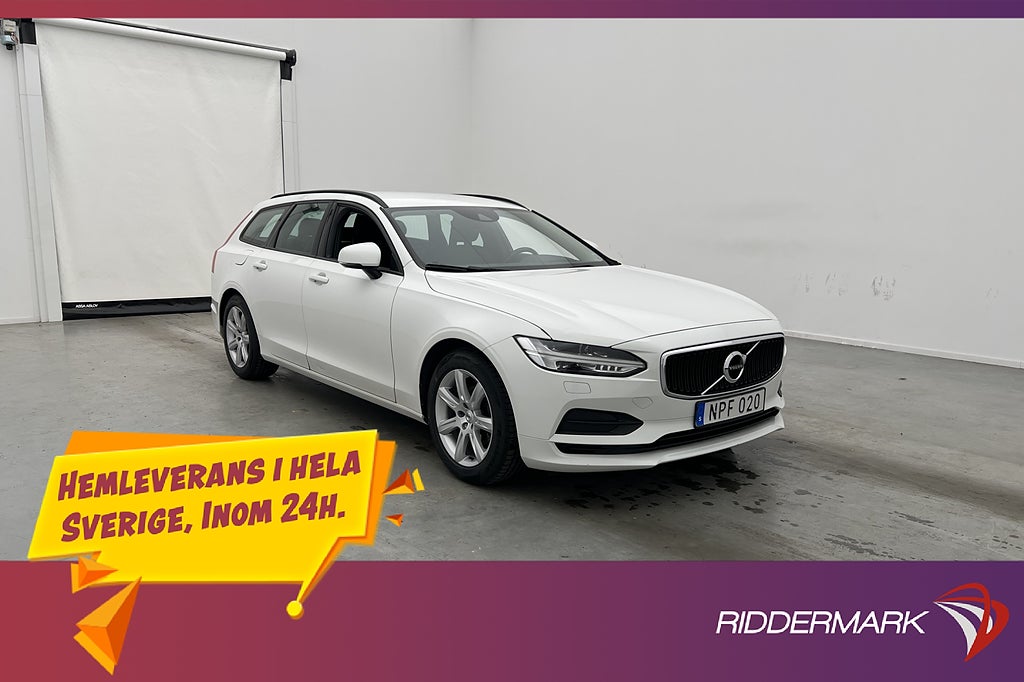 Volvo V90 D4 190hk Värmare CarPlay Adaptiv-fart VOC Drag
